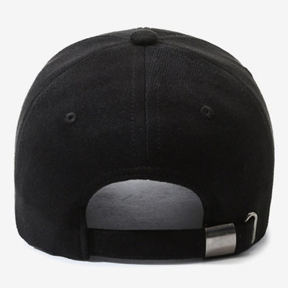 Modische Baseballkappe mit gestickten Buchstaben für Männer und Frauen, verstellbarer Unisex-Paar-passender Sonnenhut, trendige lässige Duck Bill Cap